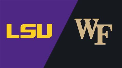 Lsu vs wake forest - Jun 22, 2023 · LSU vs. Wake Forest live updates, highlights from College World Series (All times Eastern) 10:09 p.m. LSU 2, Wake Forest 0 — TOMMY WHITE ENDS IT! White homers after a leadoff single from Crews ... 
